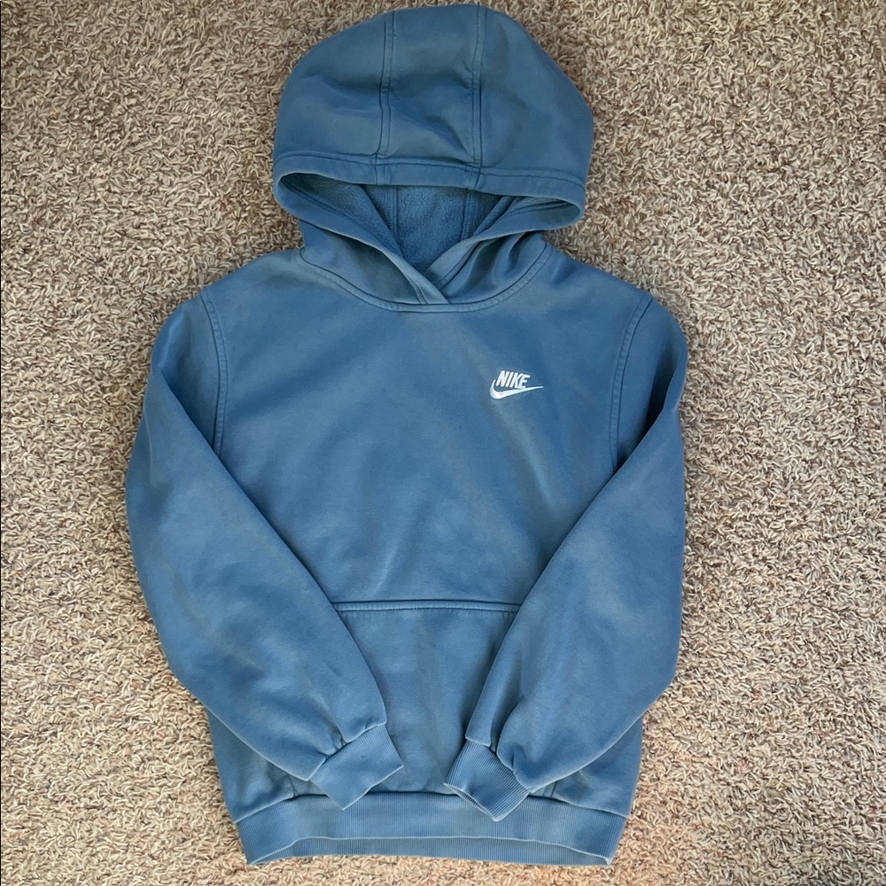 Nike Classic Blue Pullover Hoodie